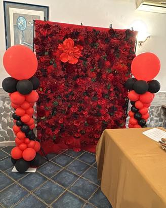 Sfondo per foto fiori rossi