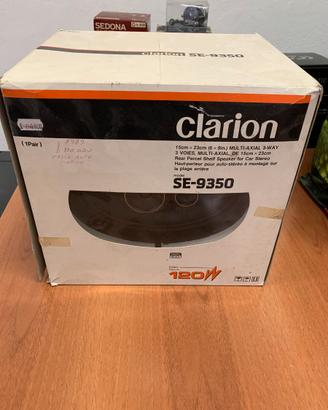 Casse Clarion se-9350 per impianto audio 120w