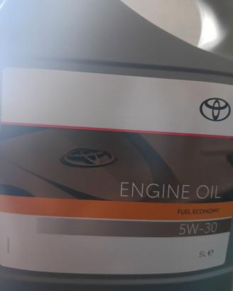 Tanica 5 litri olio motore originale Toyota