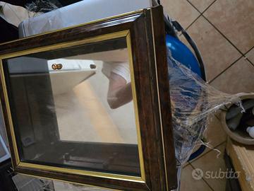 Vetrinetta da salotto piccola senza ripiani