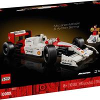 lego icons McLaren MP4/4 e Ayrton Senna