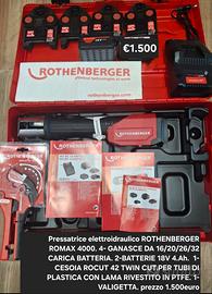 pressatrice rothenberger ROMAX 4000 
