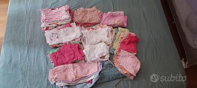 DONO ABBIGLIAMENTO NEONATA 9-24 MESI