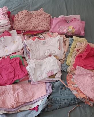 DONO ABBIGLIAMENTO NEONATA 9-24 MESI