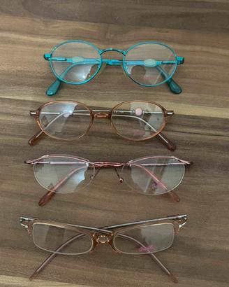 4 occhiali da vista per bambina Barbie