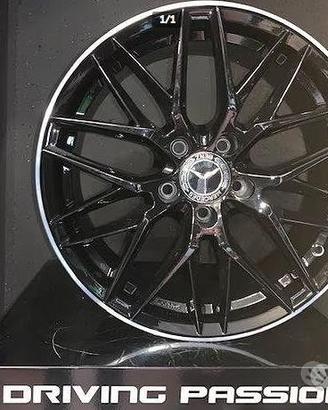 CERCHI MERCEDES 17 POLLICI