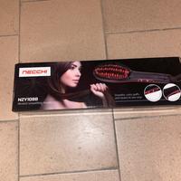 Piastra Necchi con pettine/spazzola lisciante