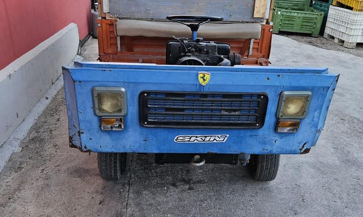 Motoagricola ribaltabile