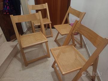 Sedie pieghevoli