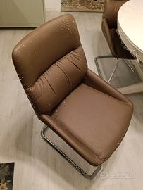 4 sedie cucina rovinate dai gatti 