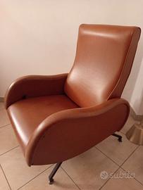 Poltrona reclinabile vintage Lady