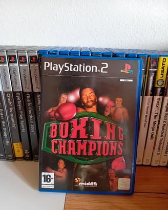 Boxing Champions videogioco Playstation Play2 ITA 
