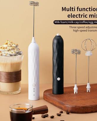 Montalatte Elettrico Mini Frullino Elettrico USB