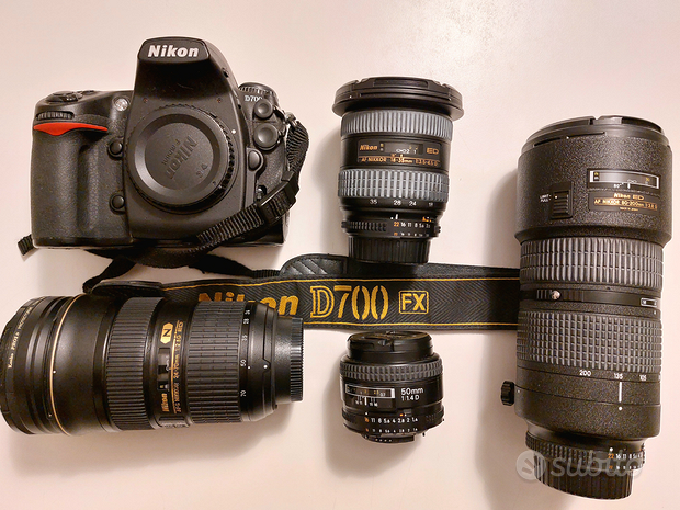 Kit fotografico Nikon D700