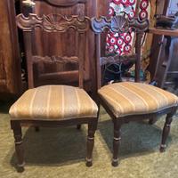 Coppia sedie fine ‘800