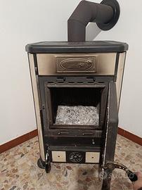 Stufa a legna vintage