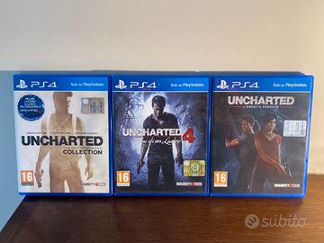 PS4 Playstation 4 Uncharted Saga Completa