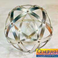 Pentasfera 15,5 cm alluminio naturale