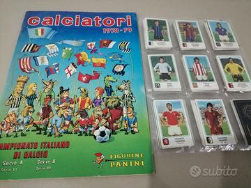 Set completo figurine panini 1978/79 + album vuoto