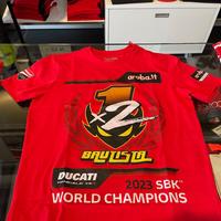 T-Shirt da Uomo Originale Ducati Alvaro Bautista S