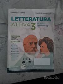 Libro di italiano superiori: Letteratura Attiva 3