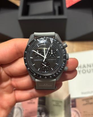 Omega x Swatch - Mission to Mercury Grigio
