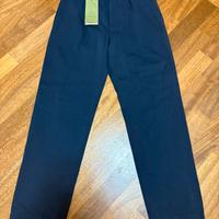 Pantaloni Gucci in gabardine di cotone con GG