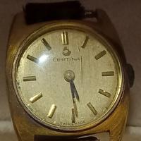 Orologio donna Certina vintage  oro 18kt