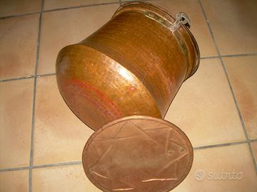 Paioli in rame antico