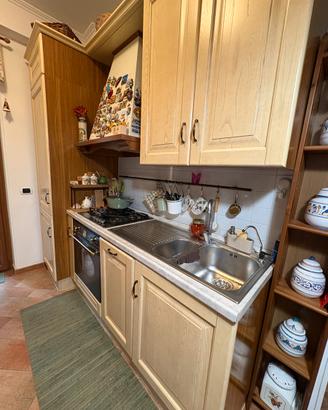 Cucina Scavolini modello Charme in legno massello