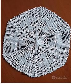 I CENTRINI DELLA NONNA: centro uncinetto esagonale