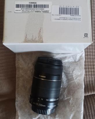 Canon obiettivo EF-S55-250mm