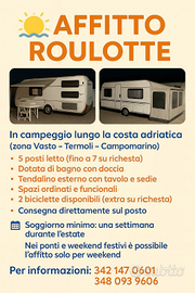 Pronta per le vostre magnifiche vacanze