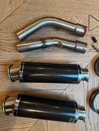 Scarico carbonio Yamaha