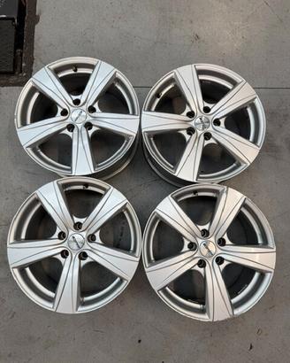 4 Cerchi in lega da 17 Alfa romeo Jeep Renegade