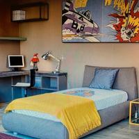 LETTO ''DOLL'' in tessuto AZIENDA CLEVER