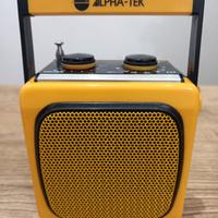 mini radio portatile vintage 