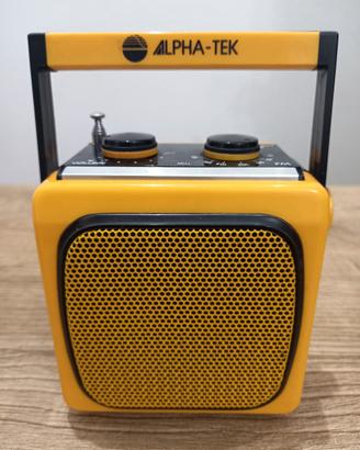 mini radio portatile vintage 