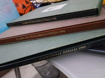 3 libri dei francobolli d'Italia completi