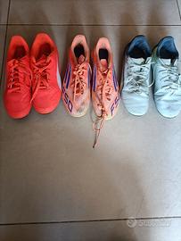 set scarpe dcalcio bambino 35 36 f50 vitoria king