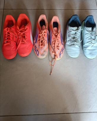 set scarpe dcalcio bambino 35 36 f50 vitoria king
