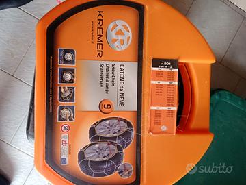 Catene da neve 9 mm - NUOVE