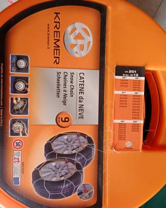 Catene da neve 9 mm - NUOVE