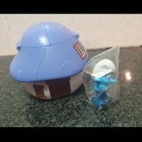 Puffo Inventore con casetta