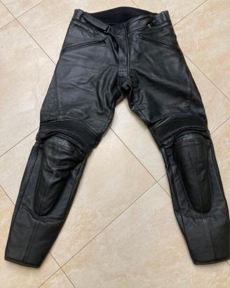 Pantaloni moto  in pelle M-tech