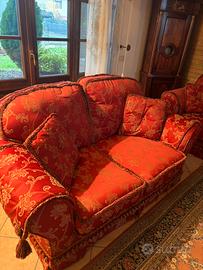 Divano in stoffa da mascati