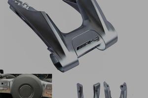 copri-razza inferiore per ilVolante AMG