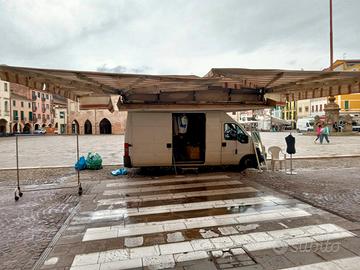 Vendita tenda furgone restringibile da 9m a 7m