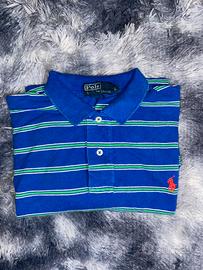 Polo Ralph Lauren a righe blu e verde