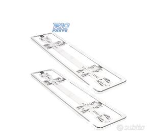SET TARGHE PORTA CROMATE